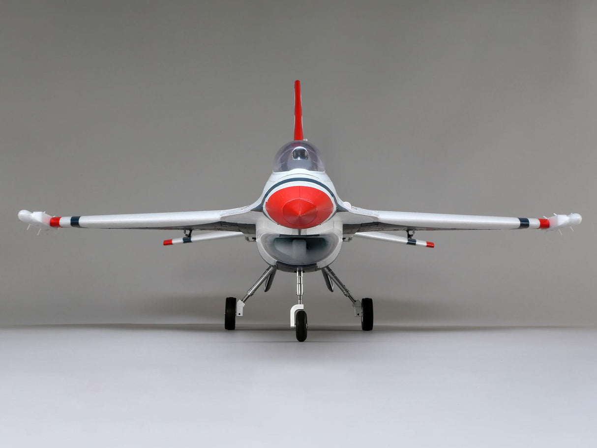 E-Flite F-16 Thunderbirds 70mm EDF Jet BNF Basic with AS3X and SAFE