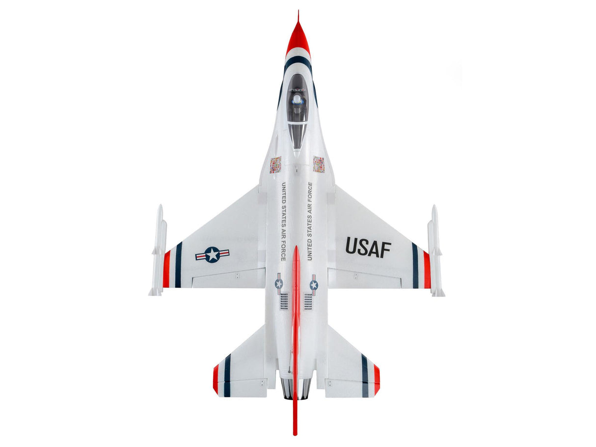 E-Flite F-16 Thunderbirds 70mm EDF Jet BNF Basic with AS3X and SAFE