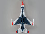 E-Flite F-16 Thunderbirds 70mm EDF Jet BNF Basic with AS3X and SAFE