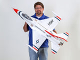 E-Flite F-16 Thunderbirds 70mm EDF Jet BNF Basic with AS3X and SAFE