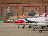 E-Flite F-16 Thunderbirds 70mm EDF Jet BNF Basic with AS3X and SAFE