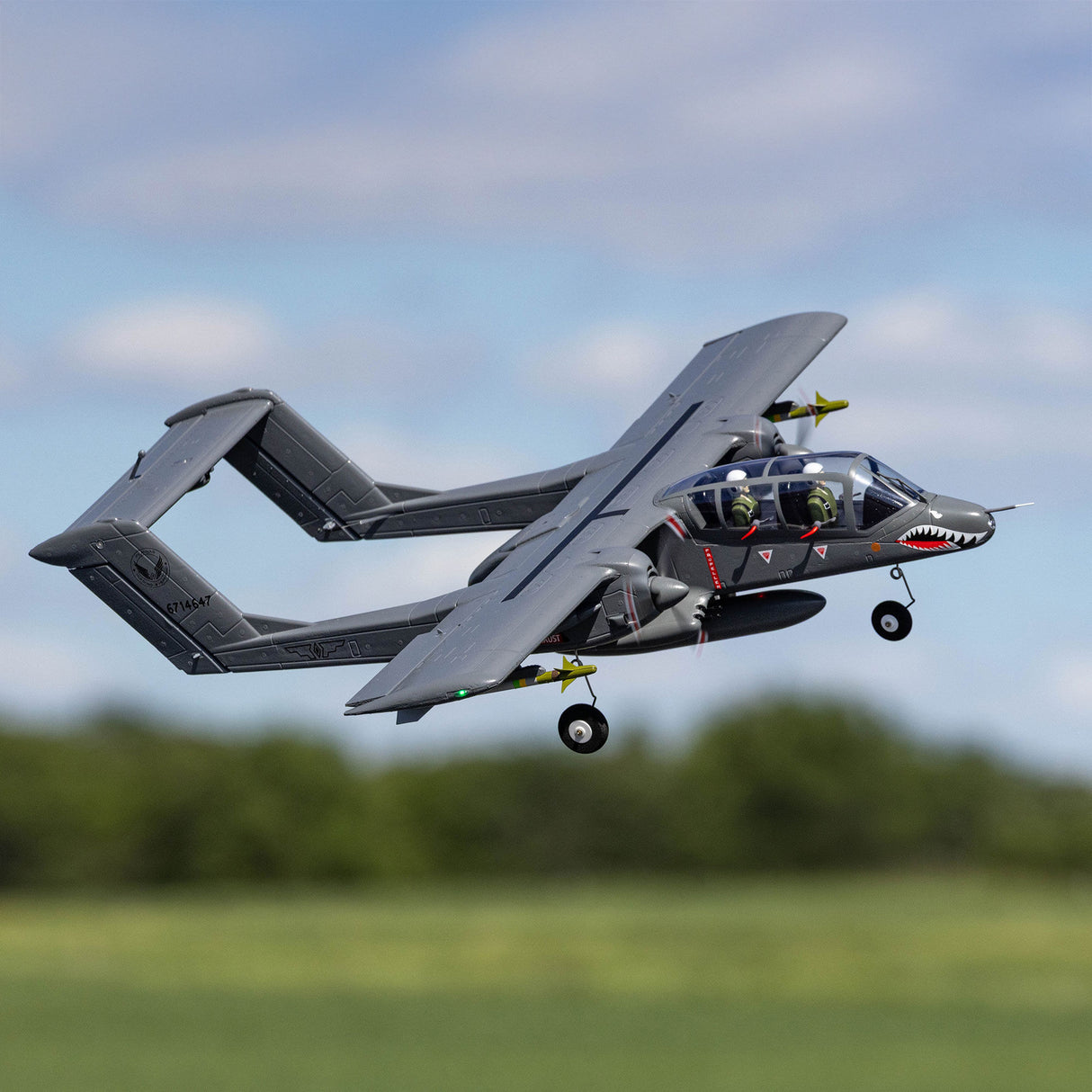 E-flite Micro OV-10 Bronco 645mm BNF Basic with AS3X and SAFE Select - Pre Order - Expected Late July/August