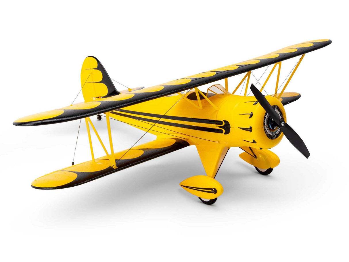 E-flite UMX WACO BNF Basic with AS3X and SAFE Select - Yellow