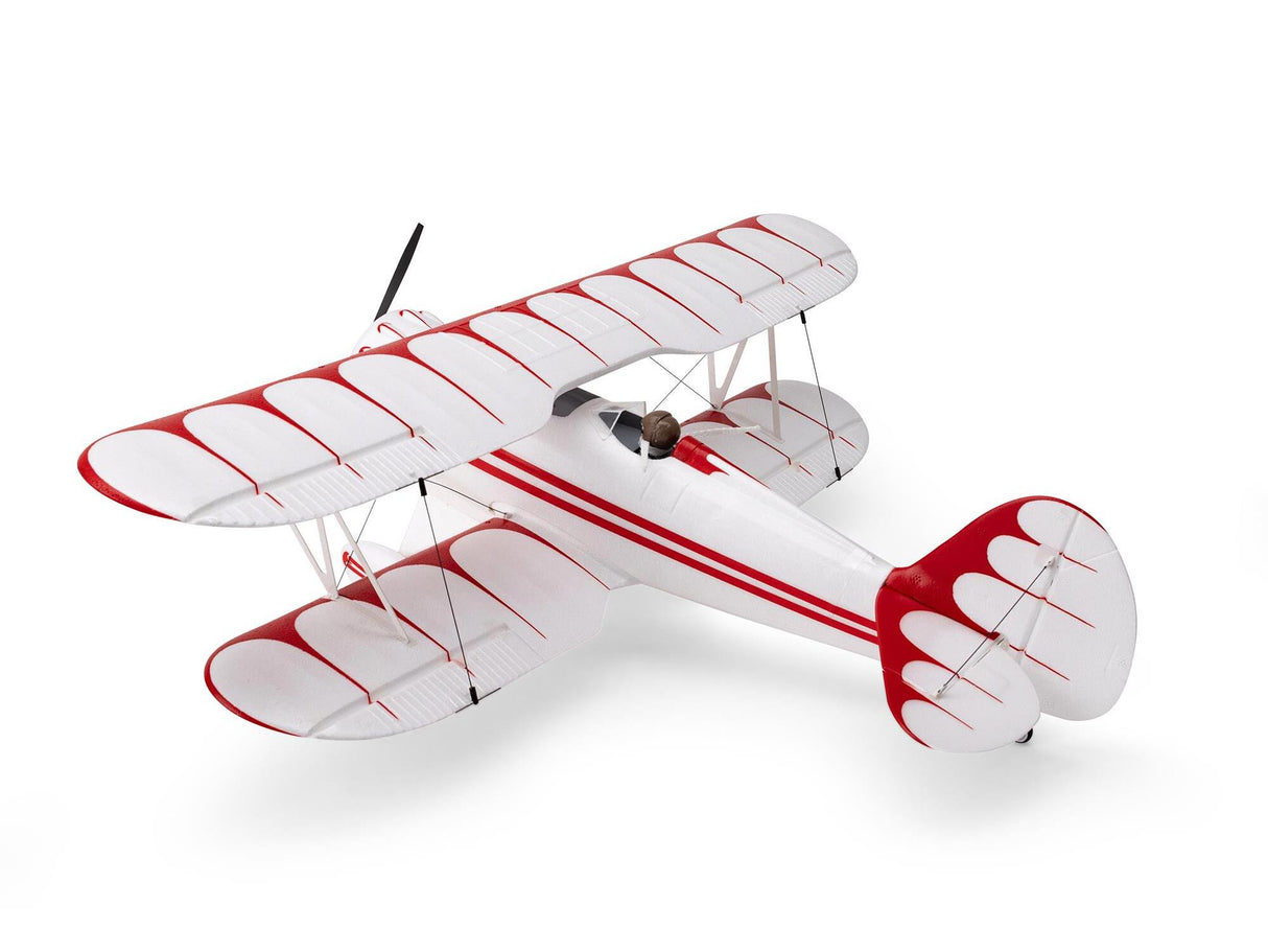 E-flite UMX WACO BNF Basic with AS3X and SAFE Select - White