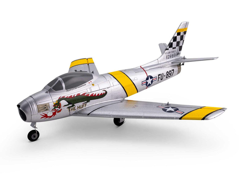 Eflite UMX F-86 Sabre 30mm EDF Jet BNF Basic with AS3X and SAFE Select