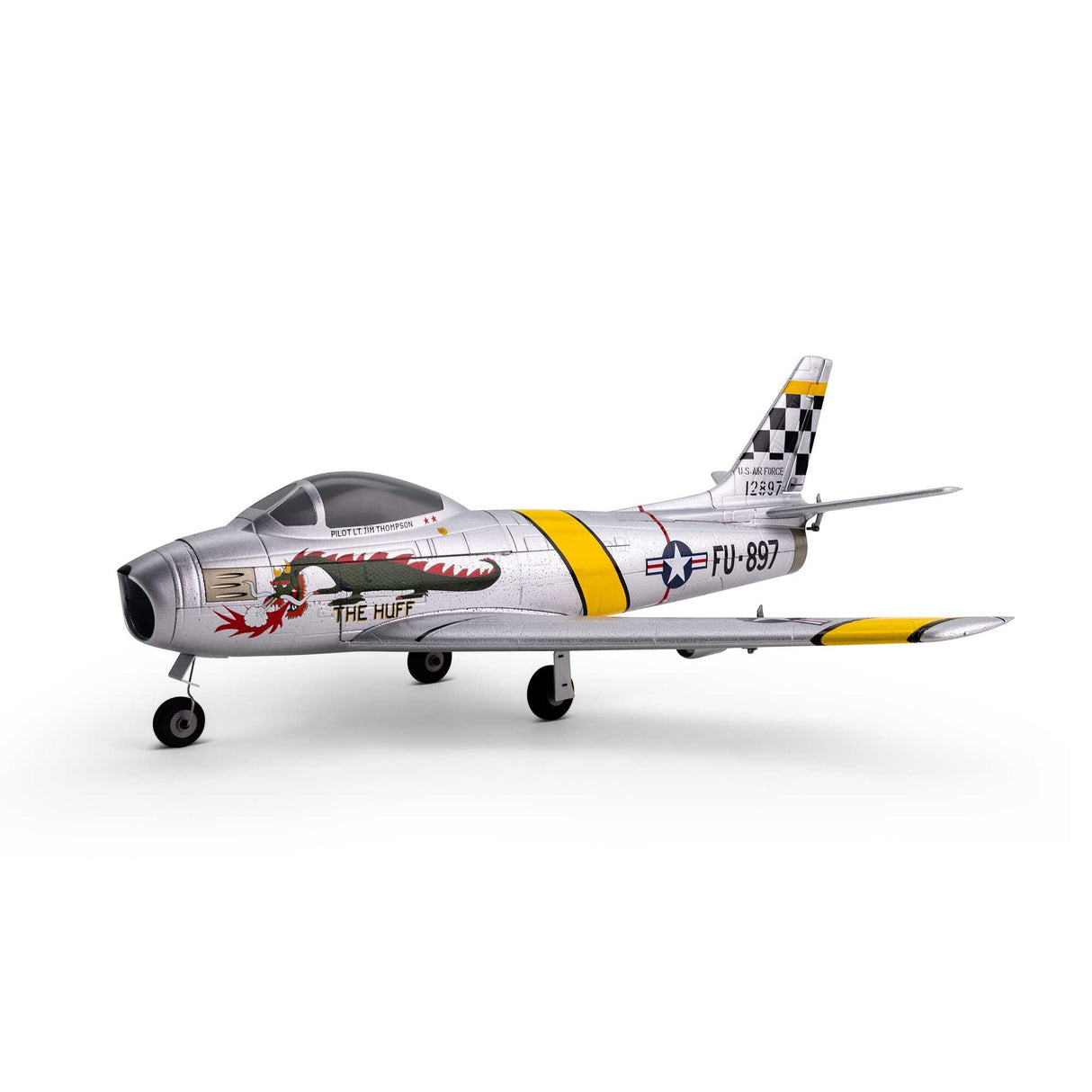 Eflite UMX F-86 Sabre 30mm EDF Jet BNF Basic with AS3X and SAFE Select