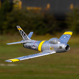 Eflite UMX F-86 Sabre 30mm EDF Jet BNF Basic with AS3X and SAFE Select