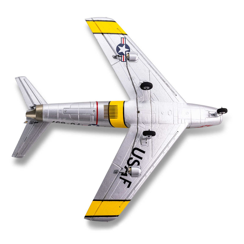 Eflite UMX F-86 Sabre 30mm EDF Jet BNF Basic with AS3X and SAFE Select