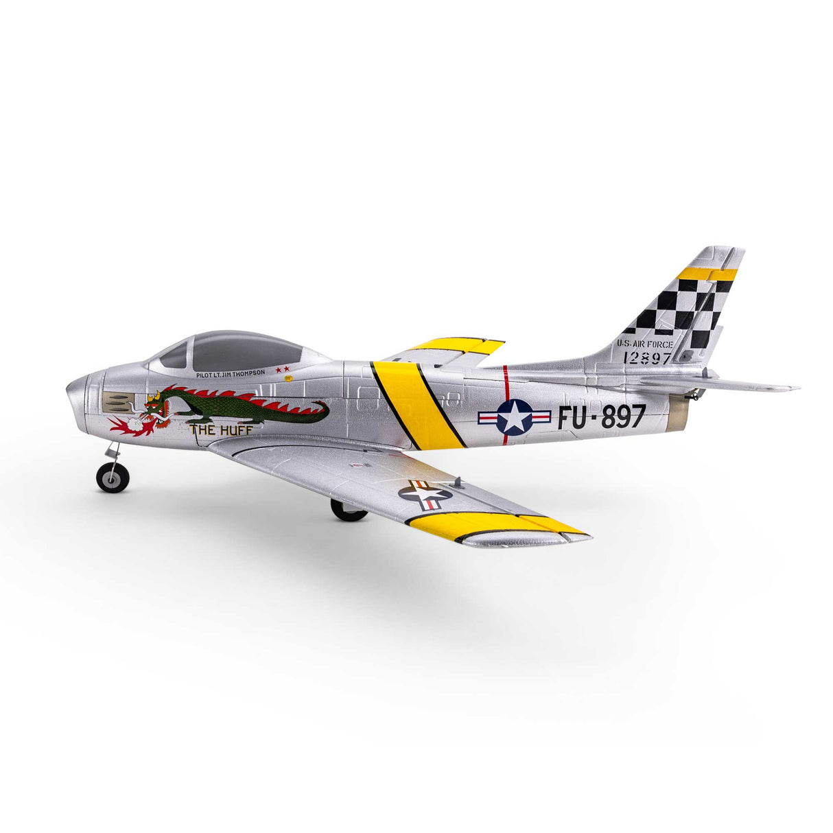 Eflite UMX F-86 Sabre 30mm EDF Jet BNF Basic with AS3X and SAFE Select