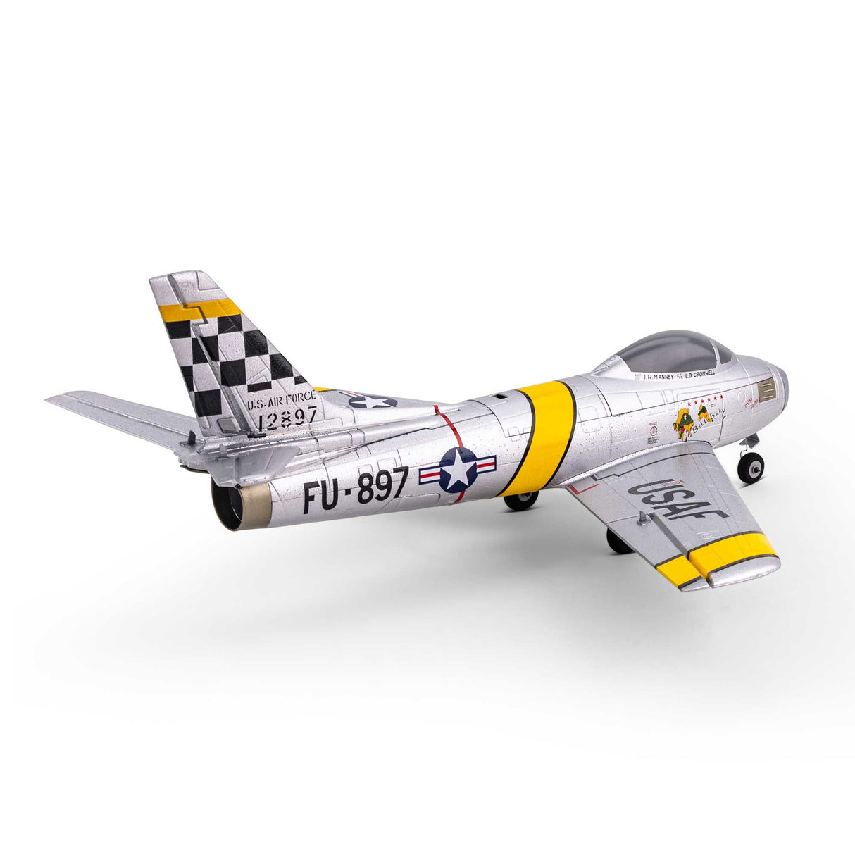 Eflite UMX F-86 Sabre 30mm EDF Jet BNF Basic with AS3X and SAFE Select