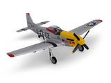 E-Flite UMX P-51D Mustang Detroit Miss BNF Basic with AS3X and SAFE