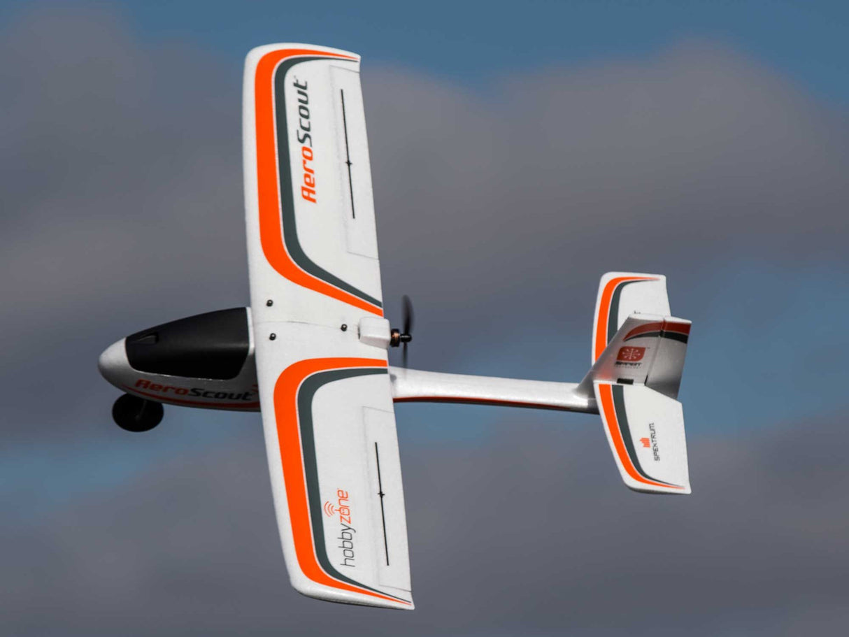 Hobbyzone AeroScout S 2 1.1m RTF Basic with SAFE and RealFlight - Pre Order - Expected late July