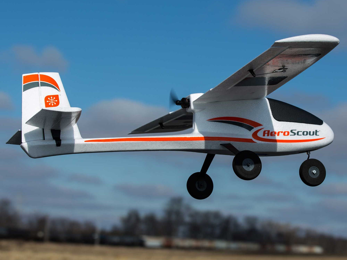 Hobbyzone AeroScout S 2 1.1m RTF Basic with SAFE and RealFlight - Pre Order - Expected late July