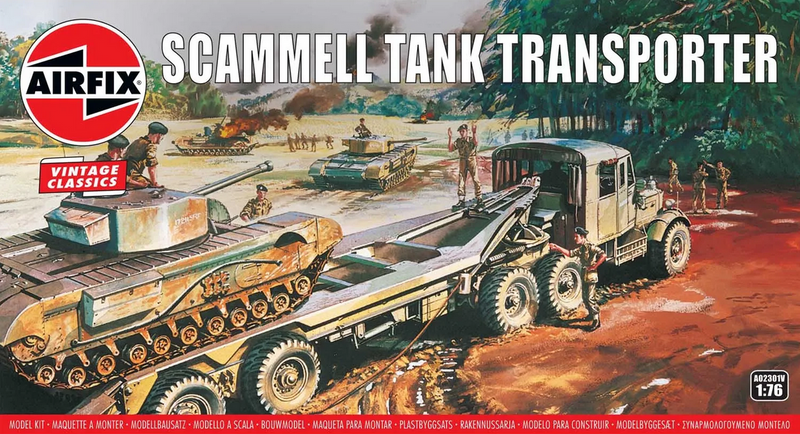Airifx 1/76 Scammel Tank Transporter A02301V