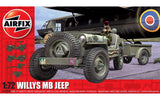 Airfix 1/72 Willys MB Jeep Kit A02329