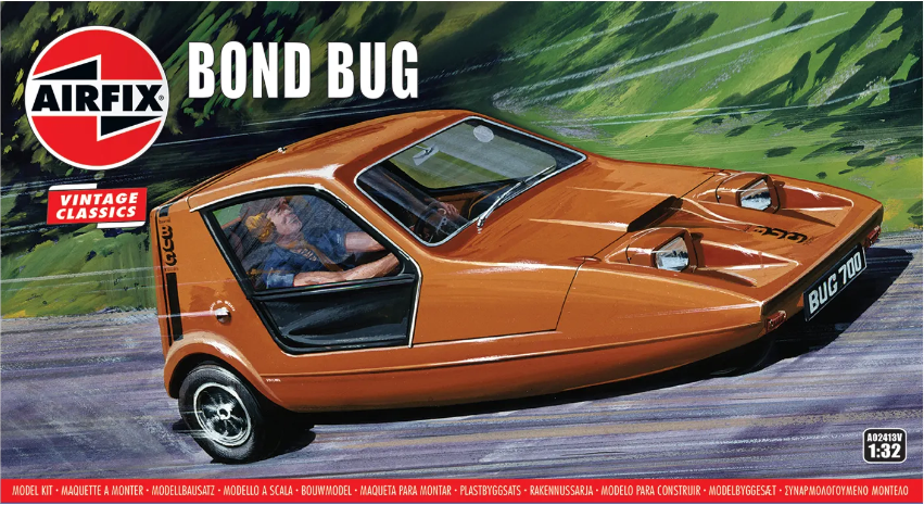 Airfix Vintage Classics 1/32 Bond Bug Kit A02413V