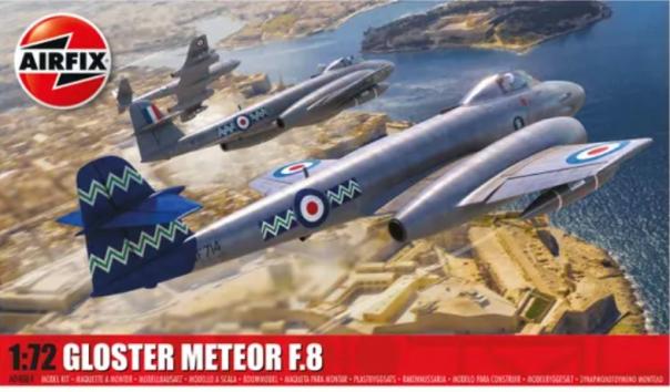 Airfix 1/72 Gloster Meteor F.08 Kit A04064