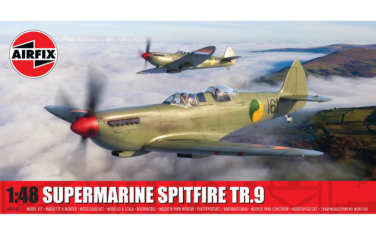 Airfix 1/48 Supermarine Spitfire Tr.9 Kit A05143