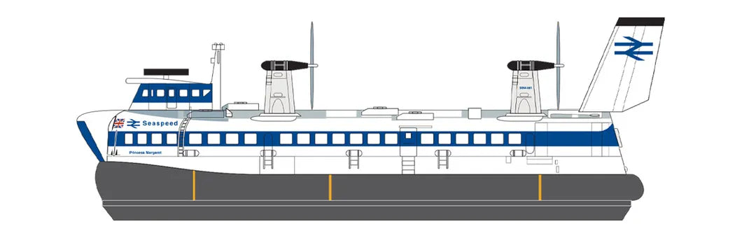 Airfix 1/144 SR.N4 Hovercraft Kit A09171V - Re-Release of a Classic - Reserve yours now