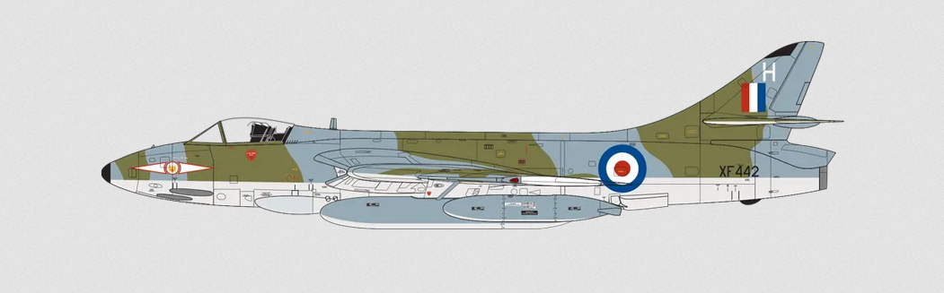 Airfix 1/48 Hawker Hunter FGA.9/FR.10/GA.11 A09192