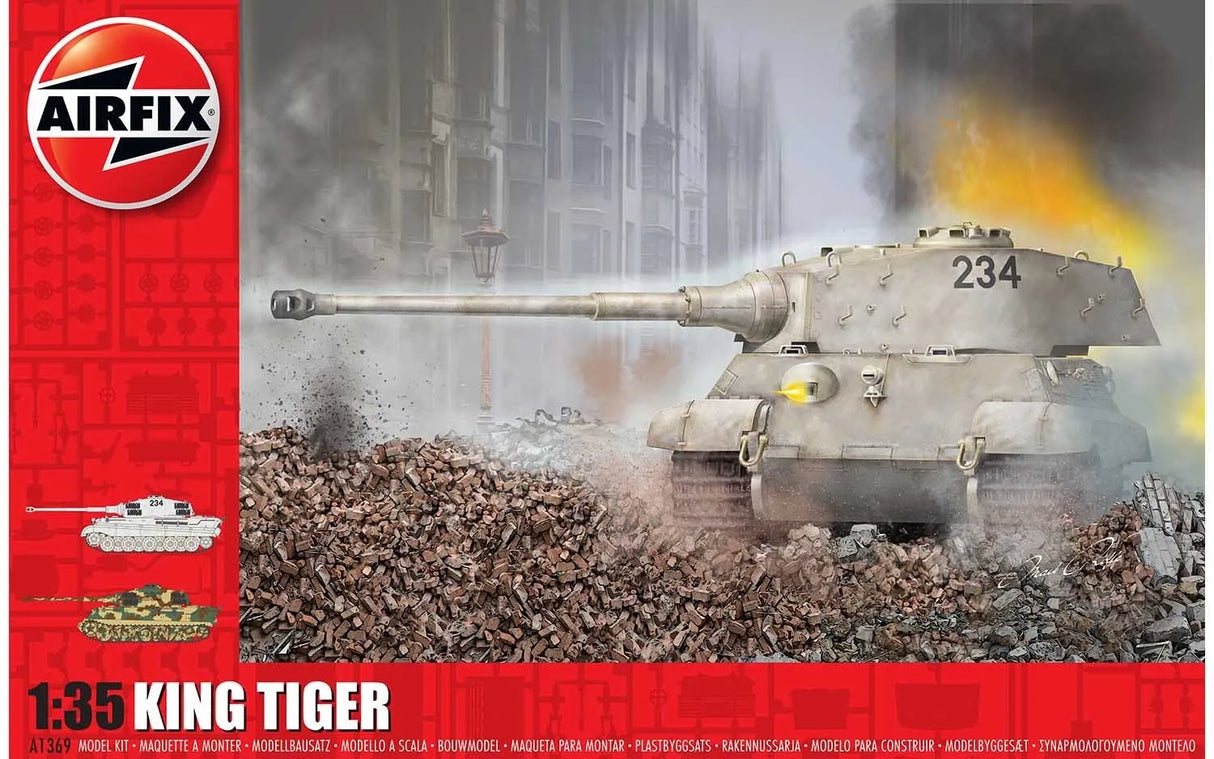 Airfix 1/35 King Tiger Tank 1:35 Kit A1369