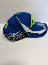 OFFICIAL VALENTINO ROSSI VR 46 (in Green)  Baseball Cap Blue Yamaha Racing Team Logo (second hand)