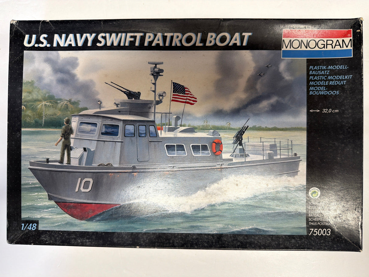 Monogram1/48 US Navy SWIFT Patrol BOAT 75003