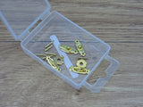 20mm BRASS PLATED CLASPS