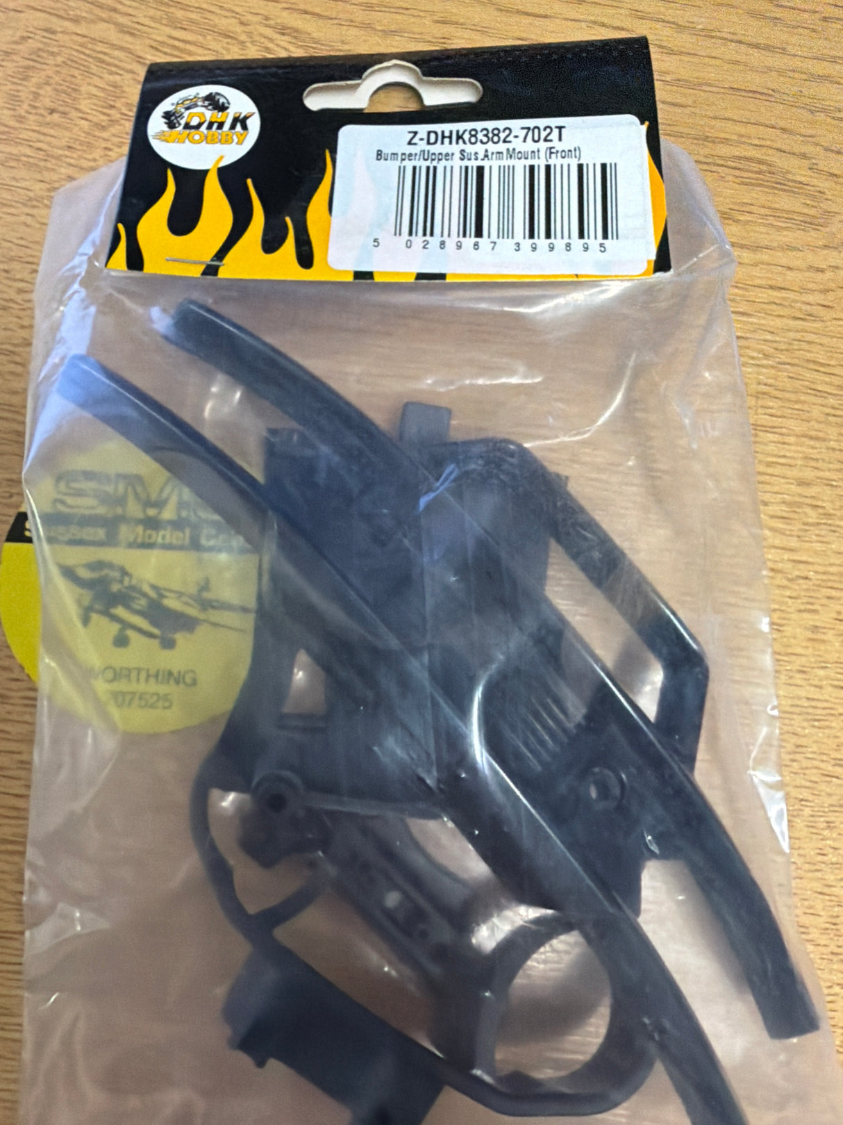DHK RC Car Spares Bumper and Upper Suspension Arm Mount (Front) (Box 114)