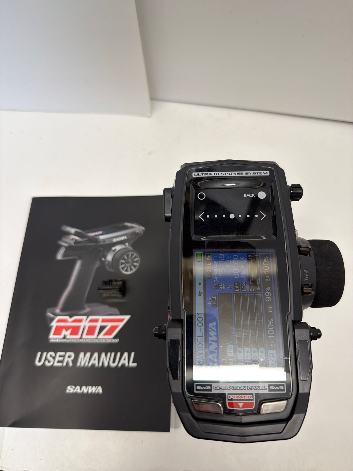 Sanwa M17 Radio Set with RX482 no box as new