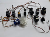 Selection of Second Hand Servos - 12 of  - All Tested
