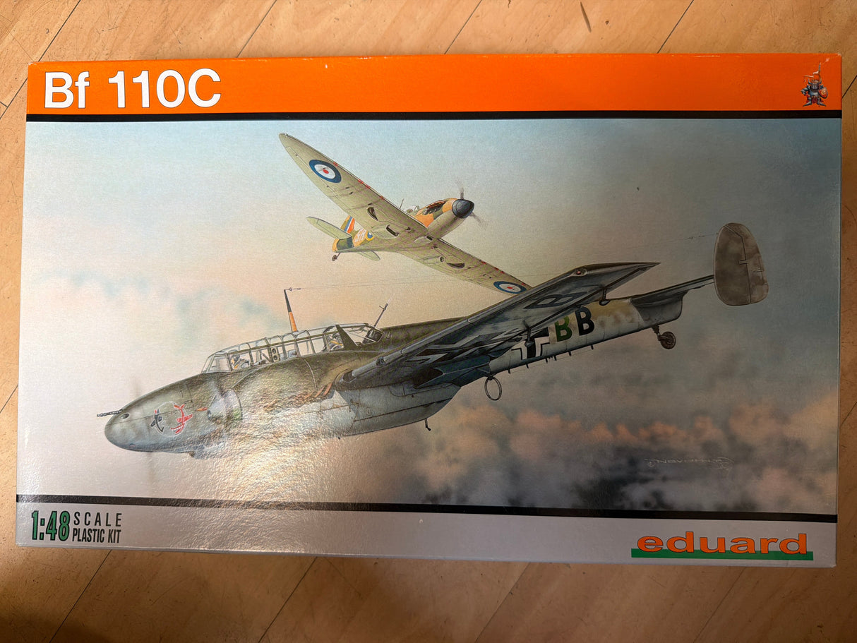 Eduard 1/48 Bf 110C plastic kit