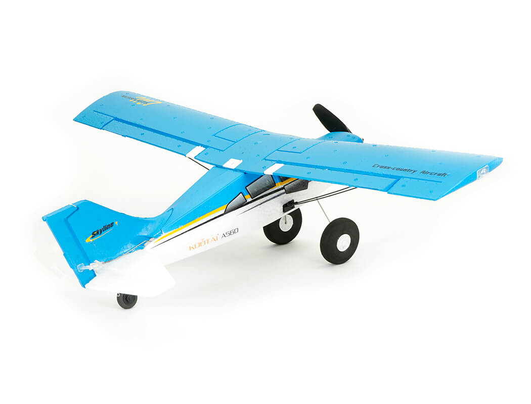 KOOTAI MAULE 512MM BRUSHLESS 4CH WITH GYRO EPP RTF - MODE 2 (BLUE)