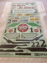 Tamiya Frog Sticker Sheet