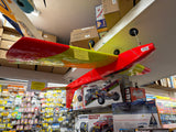 Second Hand Bright red and yellow sport plane