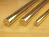 1/4 OD FREE MACHINING BRASS BAR 100MM