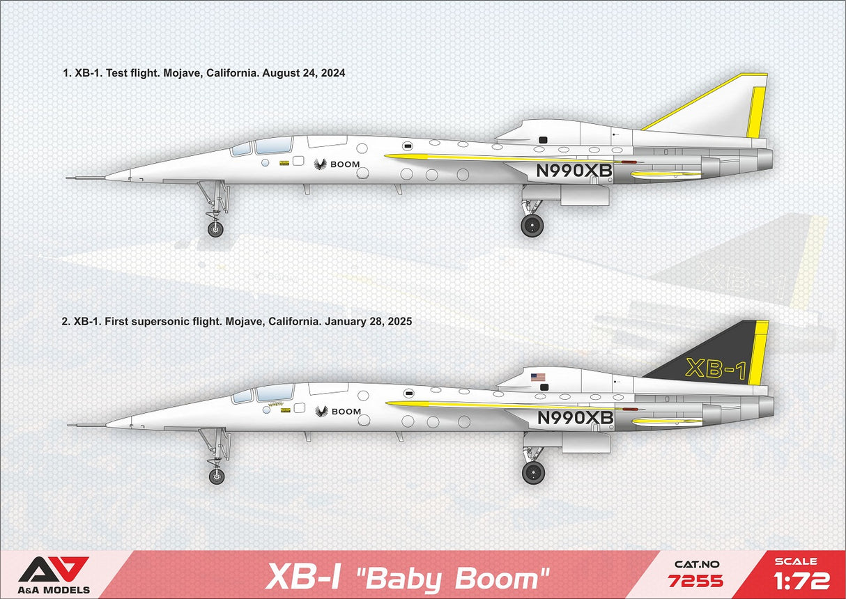 A&A Models 1/72 XB-1 Baby Boom Kit 7255