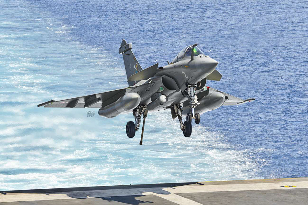 Academy 1/48 Rafale  M  Marine Nationale Kit 12368