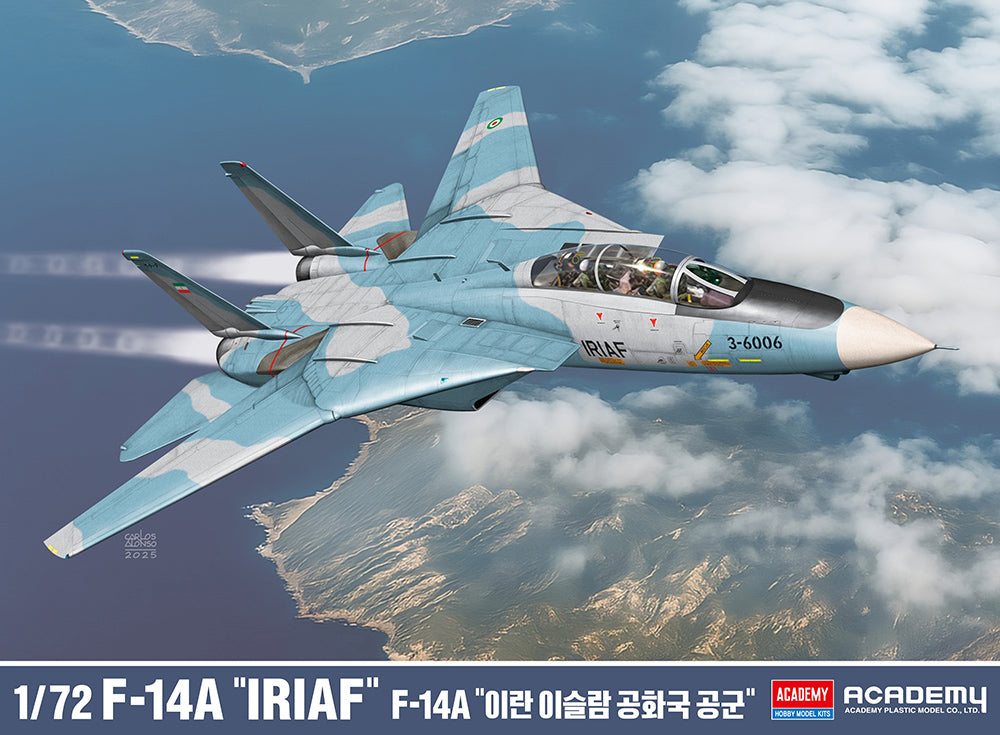 Academy 1/72 F-14A IRIAF Tomcat kit AC12594