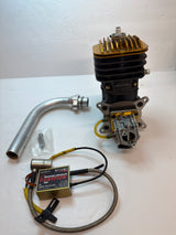 Evo 80 Petrol Petrol Engine Gasoline Slingle Cylinder Side Exhaust 2-Stroke Petrol Engine (Box 155)