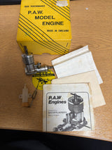 PAW 80 Progress Aero Works In Box model Engine Diesel Second Hand (Box 109)