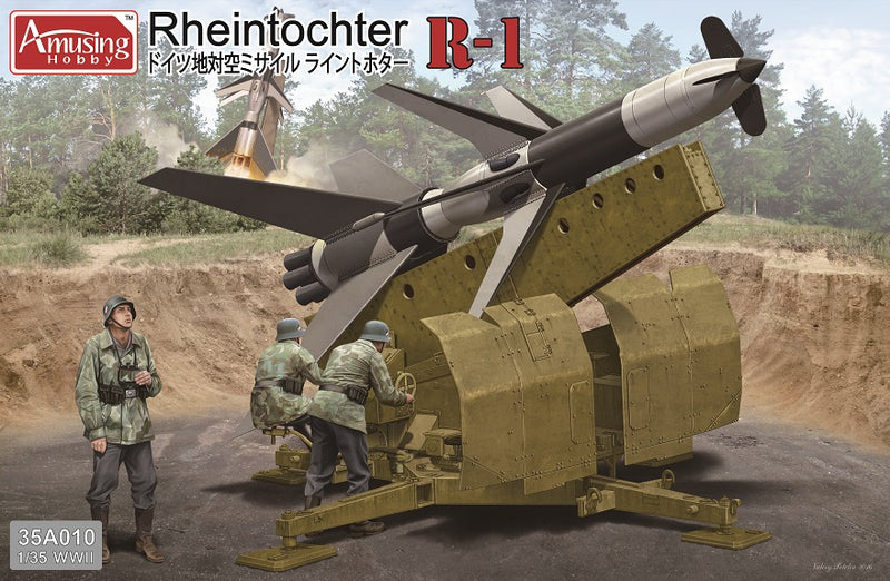 Amusing Hobby 1/35 Rheintochter German surface to air missile kit AH35A010