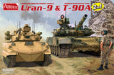 1/35 Uran-9 & T-90A (2 in 1)