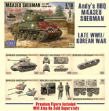 Andys Hobby Headquarters 1/16 M4A3E8 LATE WWII / KOREAN WAR Sherman Easy Eight AHHQ004