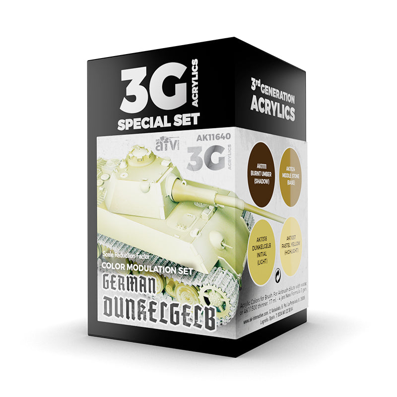 AK11640 AK Interactive MODULATION GERMAN DUNKELGELB 3G