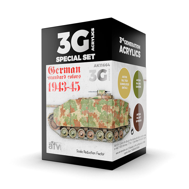 AK Interactive GERMAN STANDARD 44-45 COMBO 3G