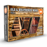 AK11673 AK Interactive OLD & WEATHERED WOOD VOL1