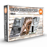 AK11674 AK Interactive OLD & WEATHERED WOOD VOL2
