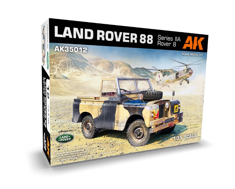 AK MODEL KITS 1/35 LAND ROVER 88 SERIES 11A ARMED FORCES AK35012