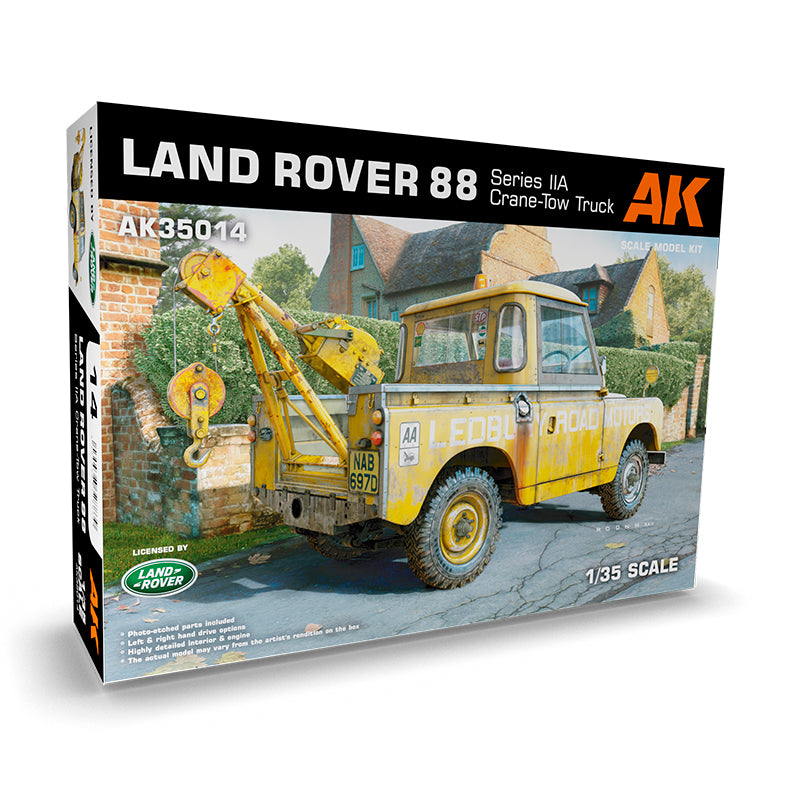 AK Interactive 1/35 Land Rover 88 Series IIA -Crane / Tow Truck Kit AK35014